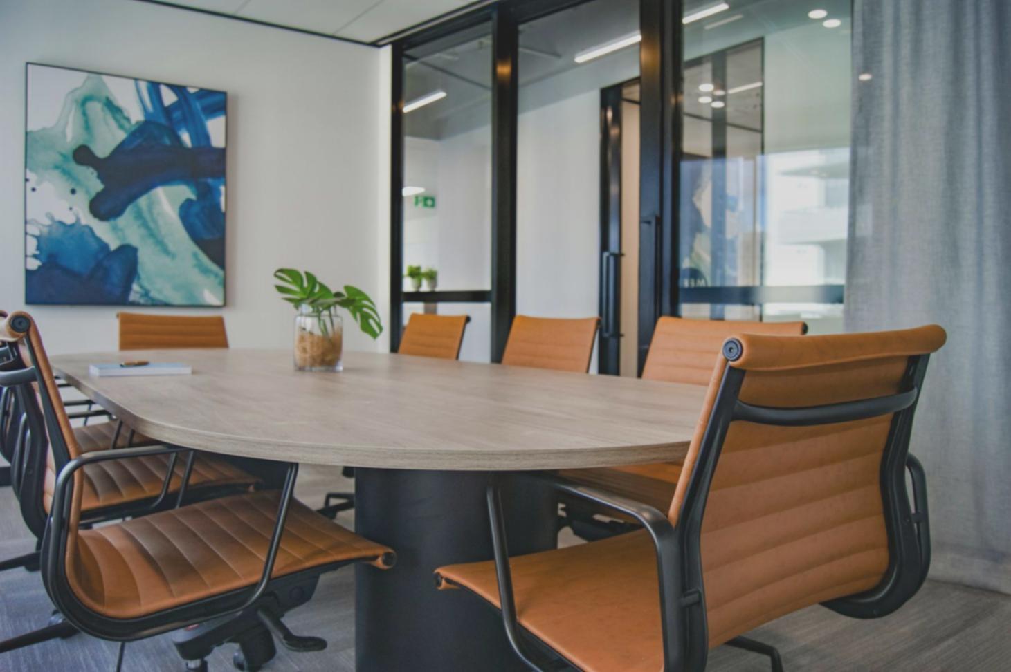Welcoming office environment designed for comfortable financial planning discussions and consultations